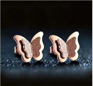 Бесплатная доставка 2018 Новый варианта из нержавеющей стали покрытой 18 К цвета