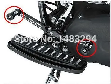 Серебряный Deep ЧПУ вырезать края переключения колышек подходит для Harley Touring Softail