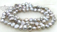 sale 6 7mm natural gray freshwater baroque pearl loose beads 14 los463 wholesaleretail free shipping