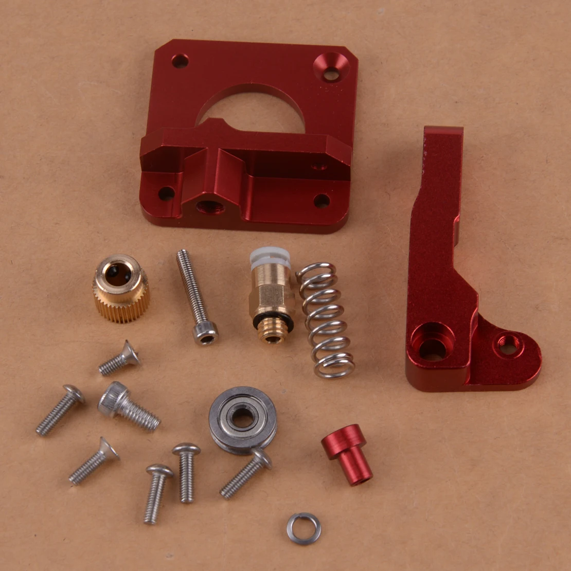 Экструдер LETAOSK MK8 обновленная Замена подходит для подачи дисков 3d принтер CR 10 1 75