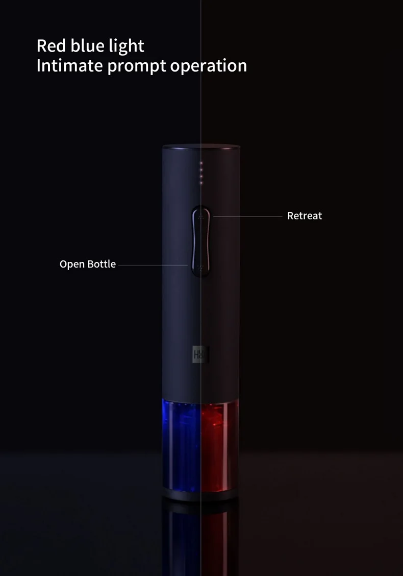Xiaomi Автоматическая бутылки вина комплект Электрический штопор с Фольга резца новые поступление