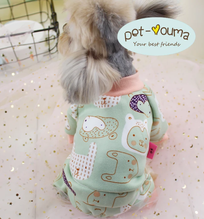 Kawaii Кошка Собака Одежда для домашних животных Чихуахуа Йоркский Мальтийский