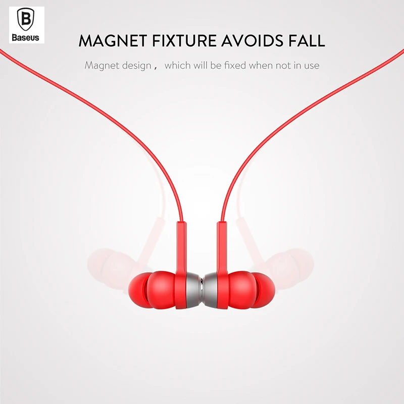 Беспроводные наушники Baseus мобильный телефон металлические музыкальные