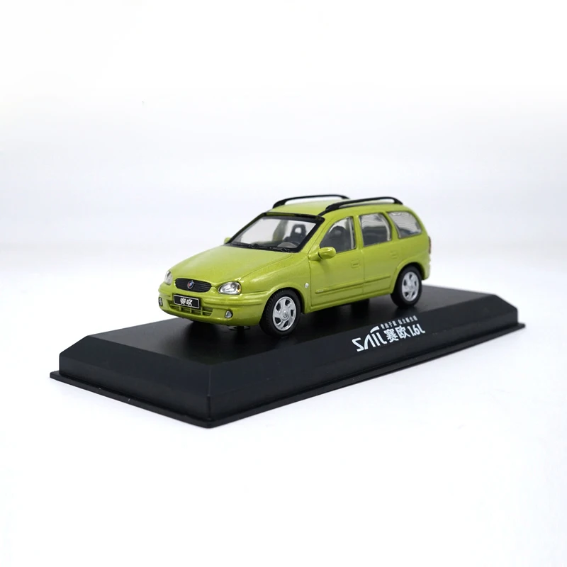 Зеленый 1:43 Buick SAIL SRV сплав модель автомобиля статическая Высокая имитационная металлическая модель автомобилей с оригинальной коробкой - Цвет: Зеленый