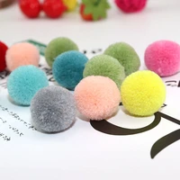 100pcsbag 20mm cashmere ball pompom suitable diy wedding home velvet ball crafts clothing jewelry scarf sewing accessories