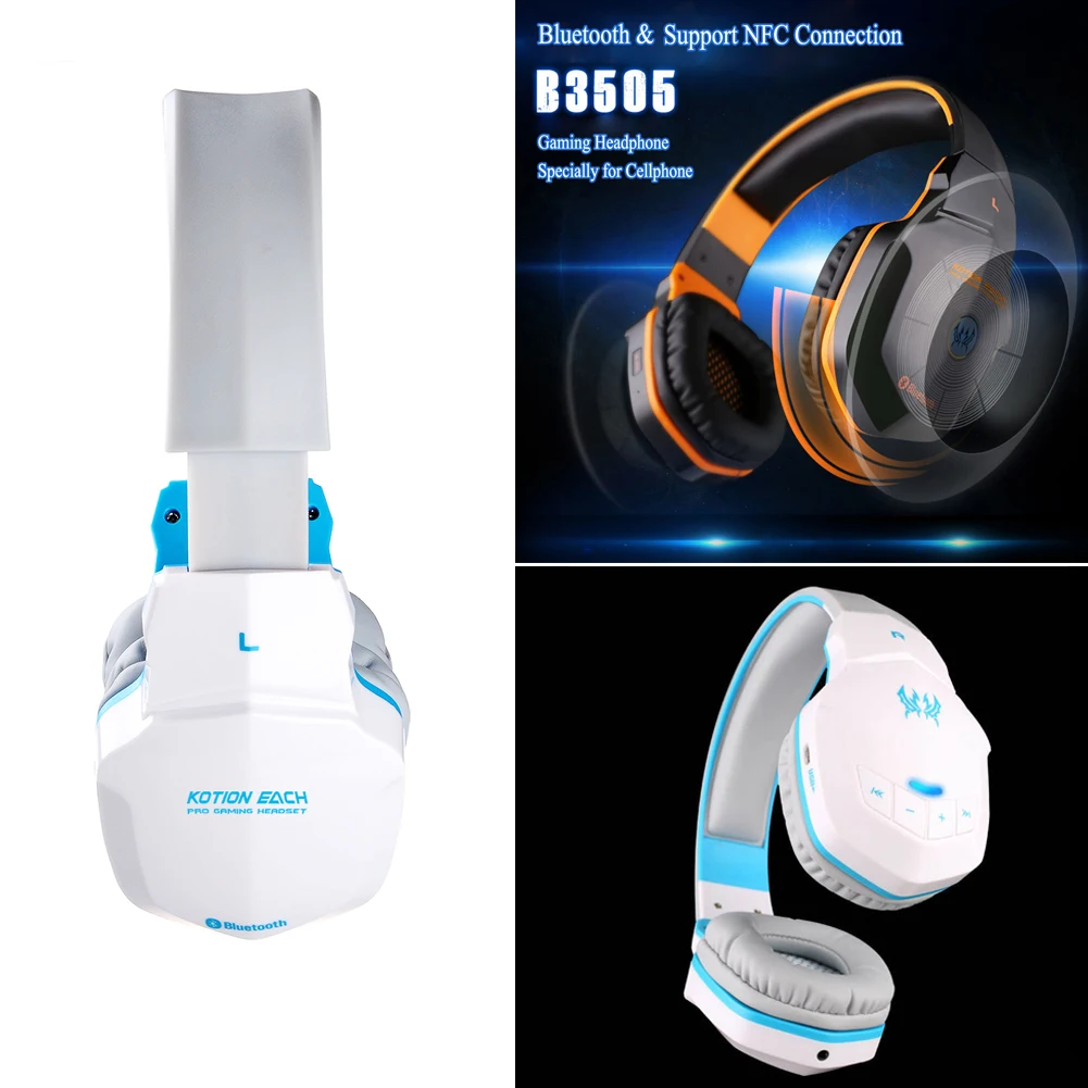 Оригинальные Игровые наушники Every B3505 Bluetooth 4 1 регулируемые беспроводные игровая