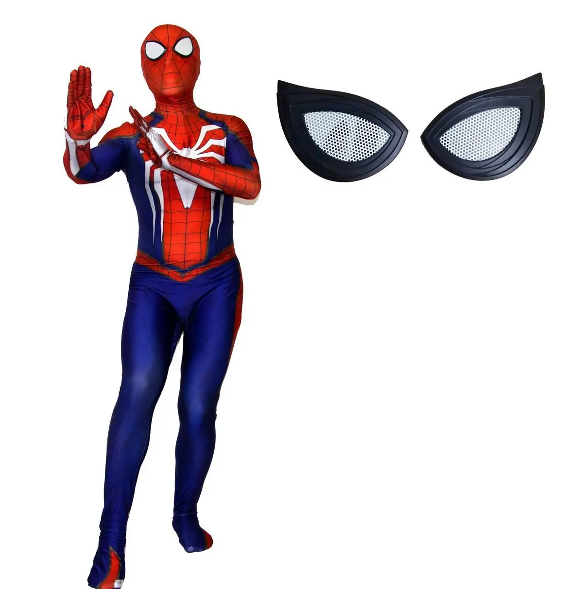 Insomniac костюм Человека паука 3D оттенок спандекс полный корпус Хэллоуин косплей