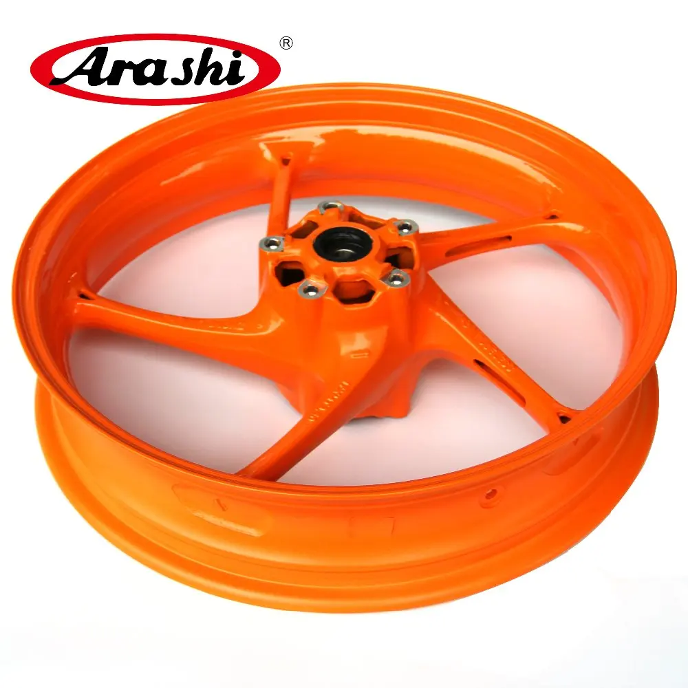 Передний обод колеса для мотоцикла Arashi Repsol TRIUMPH Daytona 675R 675 R 2013 2014 2015 черный золотой