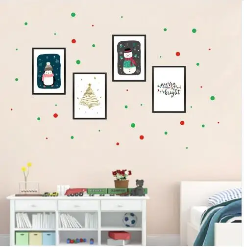Nordic Snowman Christmas Tree Wall Picture Decoration For Home Decor Santa Claus Canvas Diy Painting Poster And Print | Дом и сад