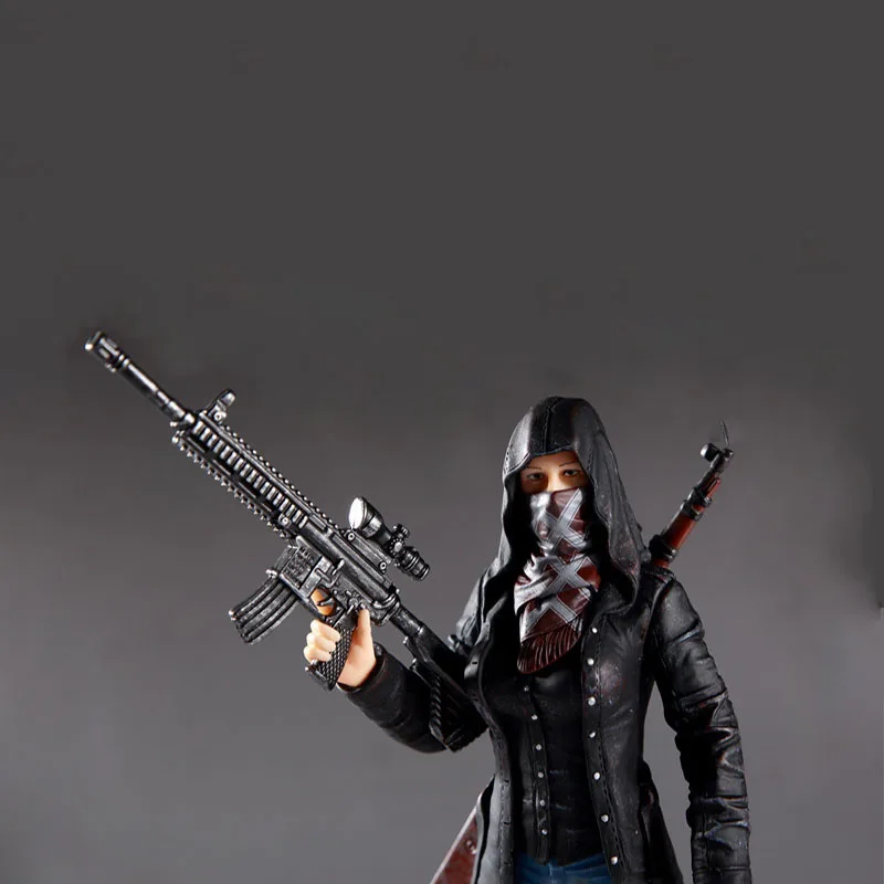Игрок Unknown s Battle Grounds PUBG Модель Кукла ПВХ 24 см игровая фигурка Победитель Куриный Ужин
