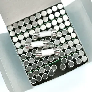 Керамический предохранитель 6*30, предохранитель 6x30 мм, 250 В, 0,5 А, 1 А, 2 А, 3 А, 4 а, 5 А, 6 А, 8 А, 10 шт.