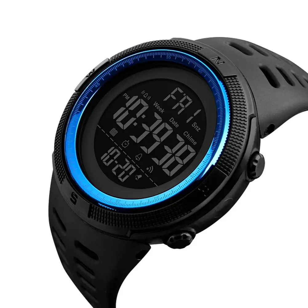 Мужские уличные Смарт-часы модные светящиеся спортивные электронные часы