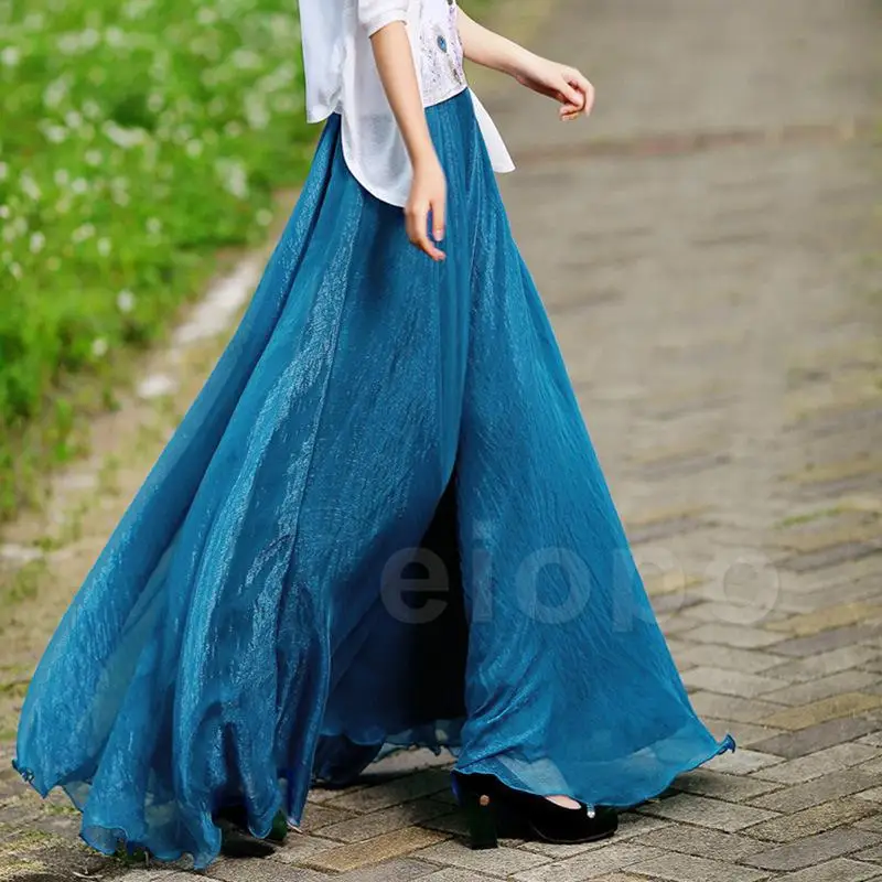 Новый бренд 2017 летняя модная кружевная юбка с эластичной резинкой на талии