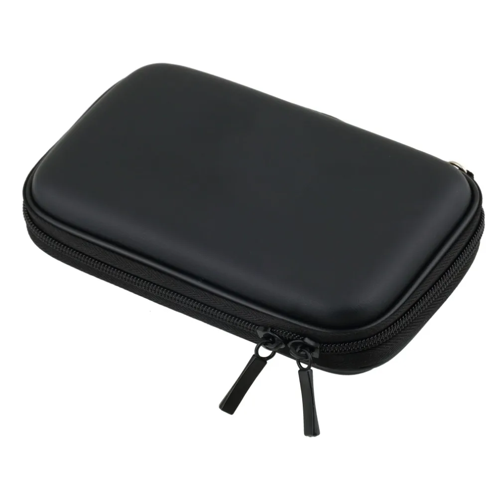 Black Portable Zipper External 2.5 HDD Bag Carry Case Pouch For 2.5&quot Hard Disk Drive Protect | Мобильные телефоны и
