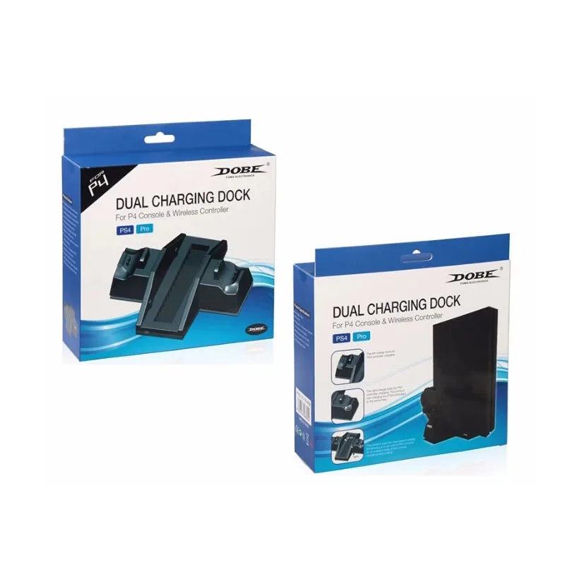 Вертикальная подставка для консоли Sony Playstation 4 PS4 / Pro охлаждающий вентилятор с