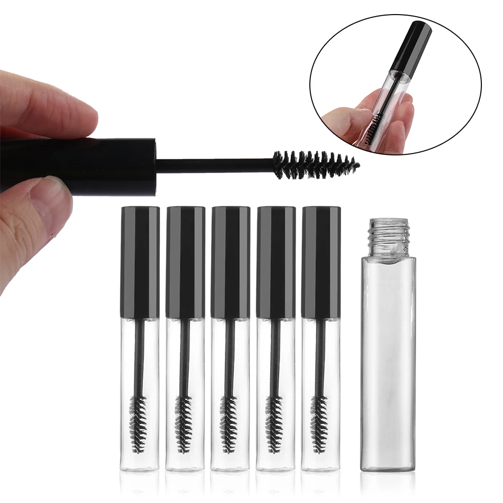 5PCS 10mL Empty Mascara Tube with Eyelash Wand Cream Vial/Container Cap/Liquid Bottle DIY Container | Красота и здоровье