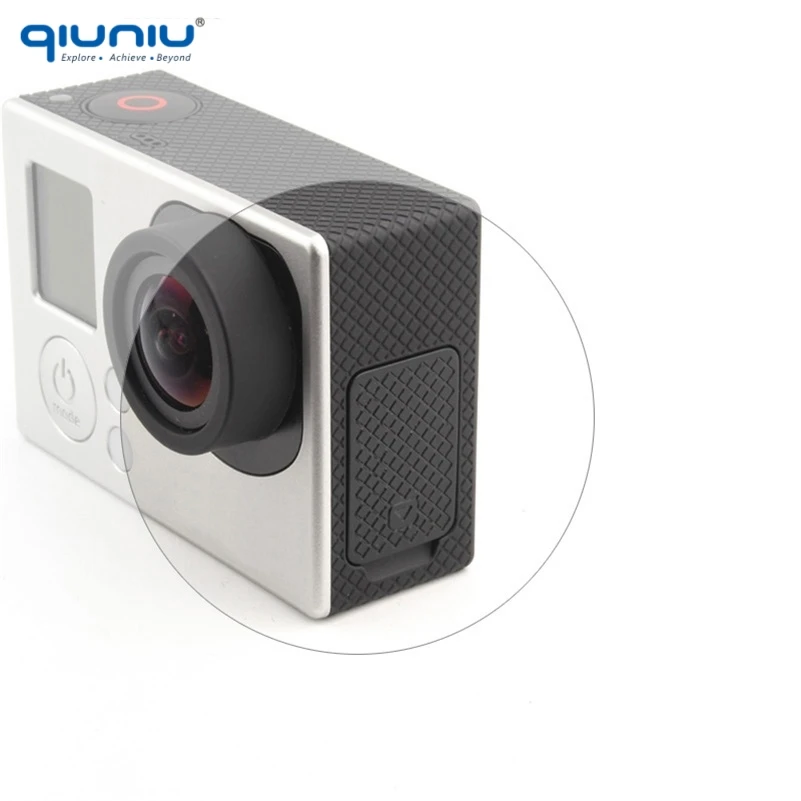 Защитный чехол QIUNIU для GoPro 2 шт./лот USB запасной защитный Go Pro Hero 4 3 + черный