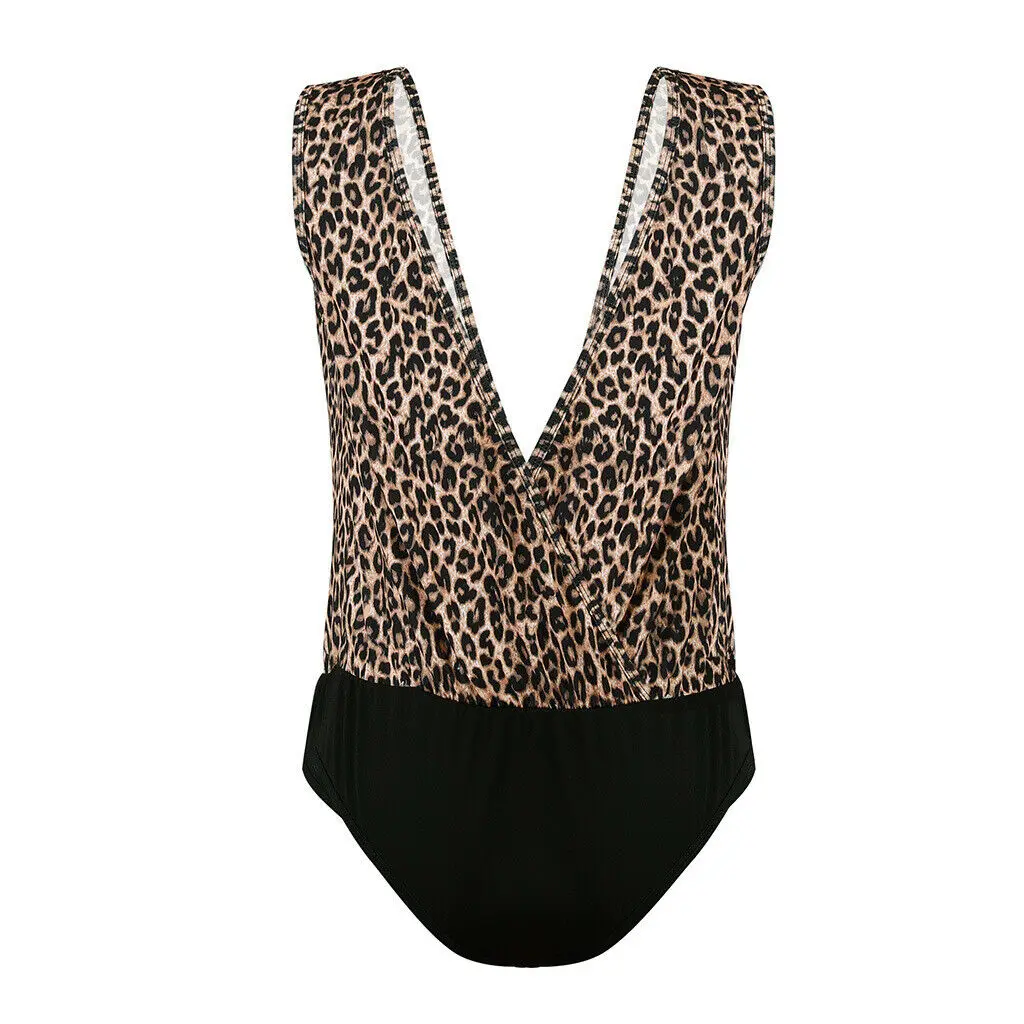 Сексуальные женские купальники с открытой спиной и глубоким V-образным вырезом