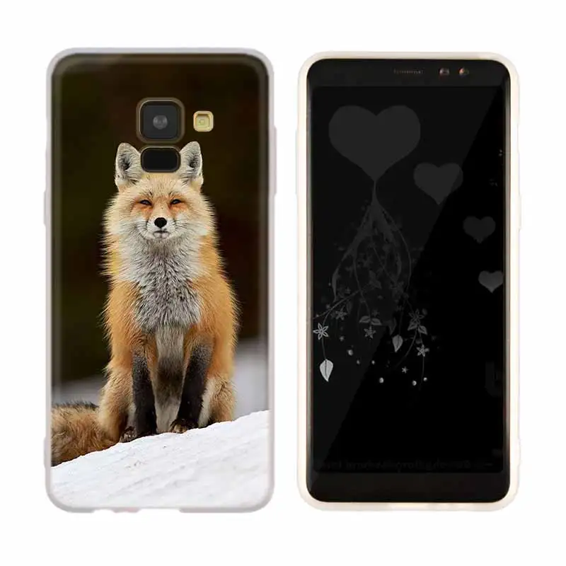 a5 Г-н милое платье с лисой для samsung Galaxy A10/A30/A40/A50/A70 A9 A8 A6 a7 A3 A5 ТПУ чехол мягкое сиденье автомобиля - Цвет: a5