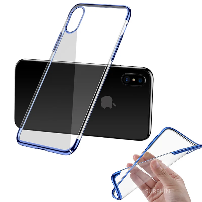 SUREHIN красивый силиконовый чехол для iPhone 8 7 6 6S Plus XS Рождество XR X мягкий прозрачный