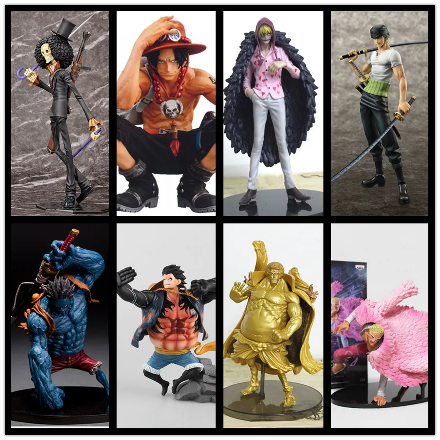 Одна штука фигурки кошмар Луффи дофламинго Зоро Коразон ПВХ одна аниме