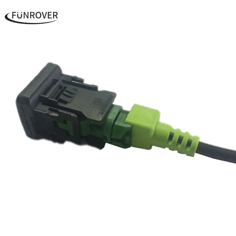 Автомобиль USB Адаптер Кабель и Переключатель для Volkswagen RNS315 RCD510 RCD300 + VW Jetta MK6 Поло