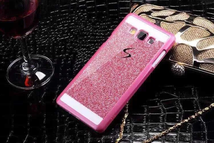 Новый Роскошный Bling Случай Для Samsung Galaxy J1 J2 J3 2015 Nxt Блеск Игристые ПК Hard Cover J200 J300 J100