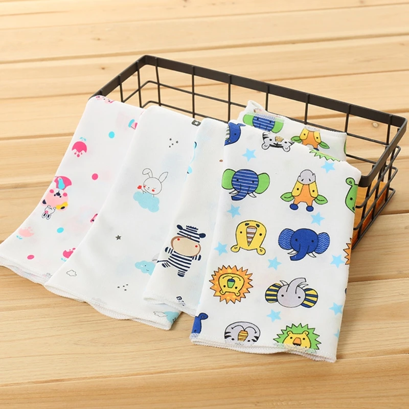 Детское полотенце 25x25 см тонкое хлопковое мягкое для мытья пищевых продуктов