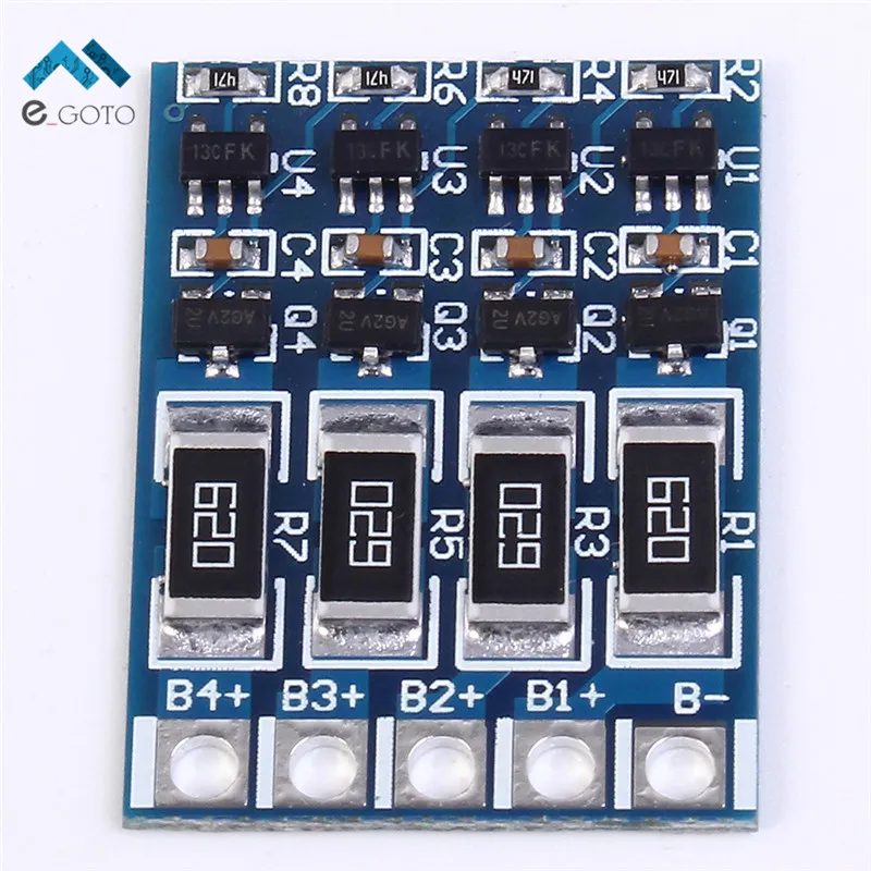 4S 4.2 В DIY 68ma 18650 литиевая Батарея Зарядное устройство защиты совета баланса