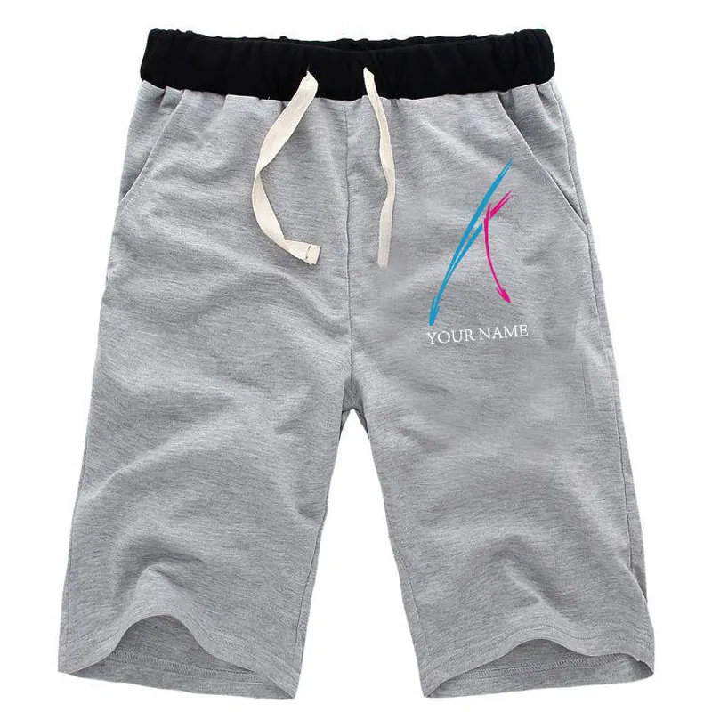 

Anime Your Name Miyamizu Mitsuha Straight Shorts Knee Length Cotton Casual Fitness Beach Short Pants Sweatpants Pockets Trousers