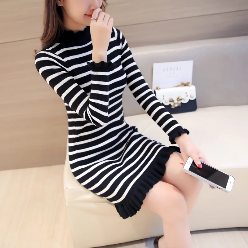 Бесплатная доставка 2017 осень-зима женские свитера топы Модные пикантные