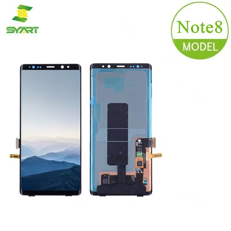 Pantalla LCD AMOLED para Samsung Galaxy Note 8, montaje de digitalizador con pantalla t&aacute;ctil, herramienta gratuita para Galaxy Note 8, N9500, N9500F, 6,3"-0