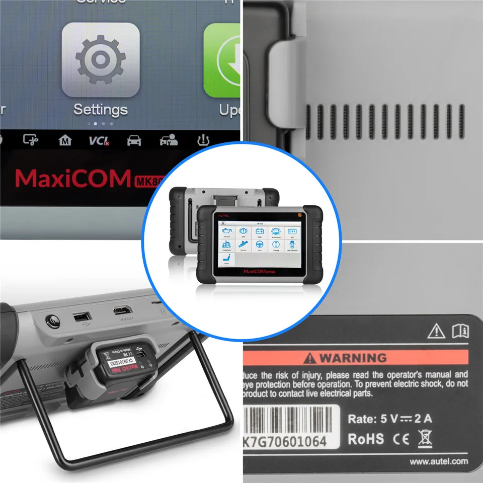 Autel MaxiCOM MK808TS TPMS сброс активация Программирование инструмент и все системы OBD