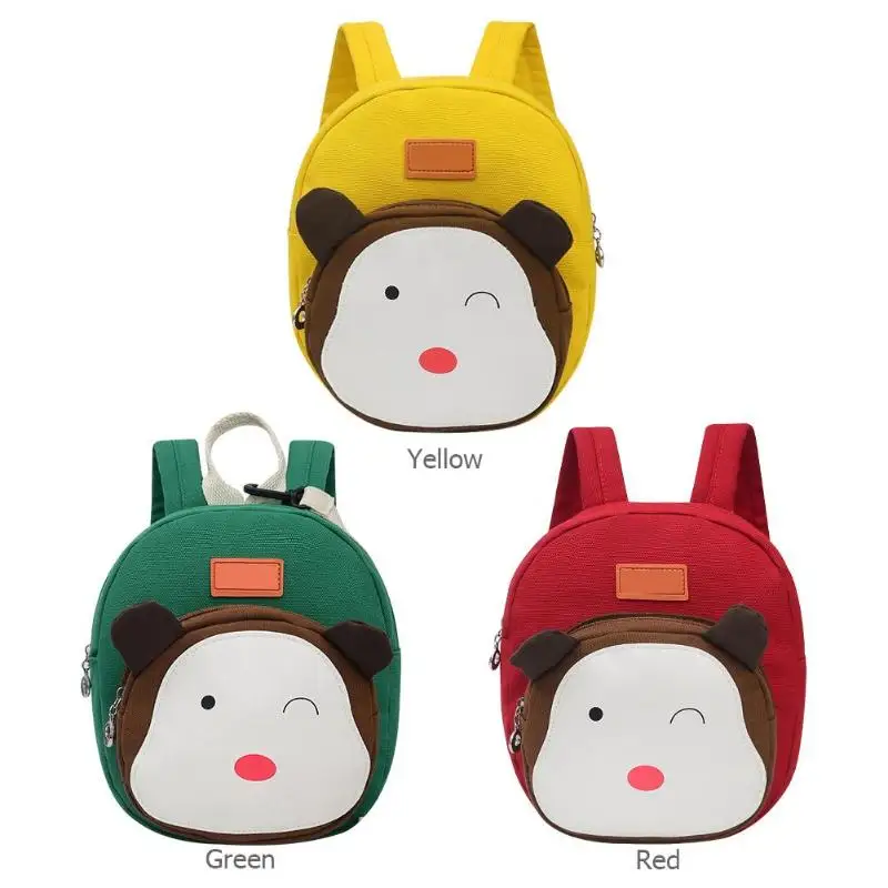 

Baby Bags Cute Patchwork Animal Backpacks Kids High Capacity School Bags Nylon Anti-lost Knapsack Kids Backpack