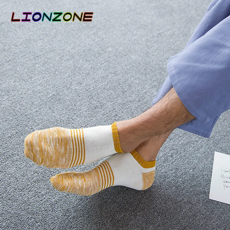 LIONZONE чистый инвентарь! дешевая цена весна лето хлопковые мужские носки