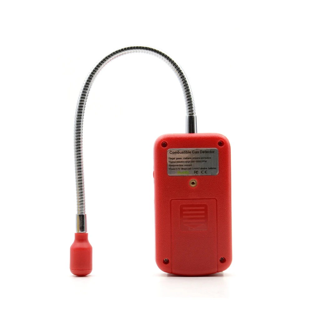 Детектор горючих газов анализатор газа с сигнализацией портативный детектор
