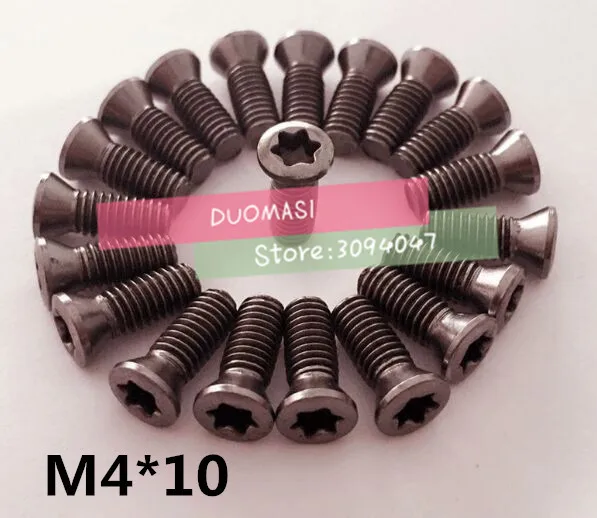 

10pcs M4.0*10mm CNC lathe tool spare screws Torx screws