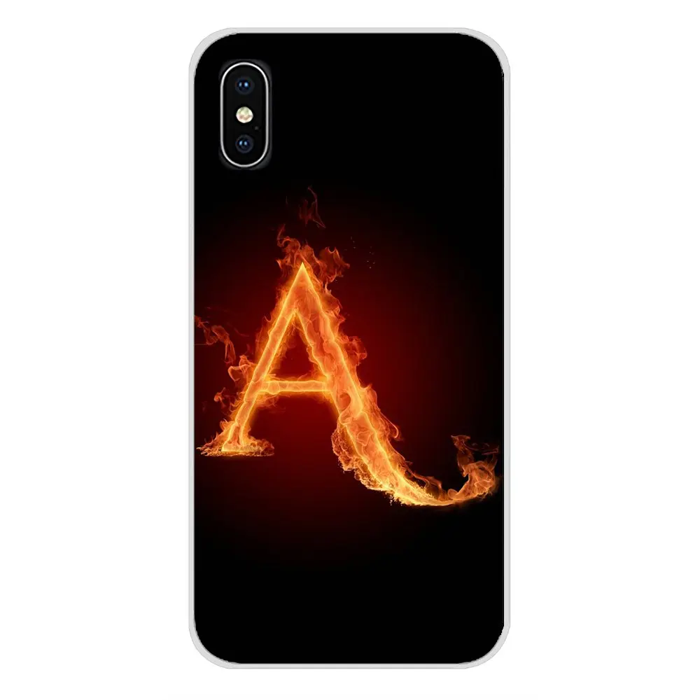 Модные буквы на огне для Xiaomi Redmi 4A S2 Note 3 3S 4 4X 5 Plus 6 7 6A Pro Pocophone F1 аксессуары чехлы