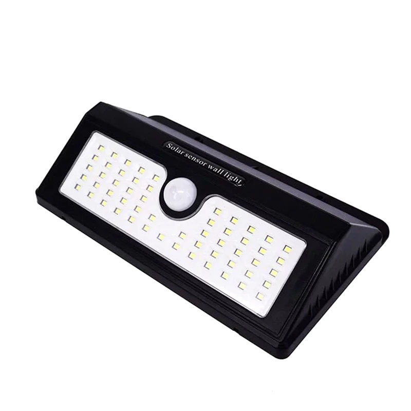 55 LED Солнечный свет настенный светильник PIR датчик движения три режима