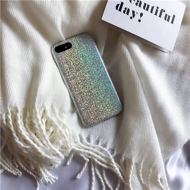 Русалка корковых линии для iPhone 7 кожаный чехол 6splus Мягкая обложка Bling Apple Plus
