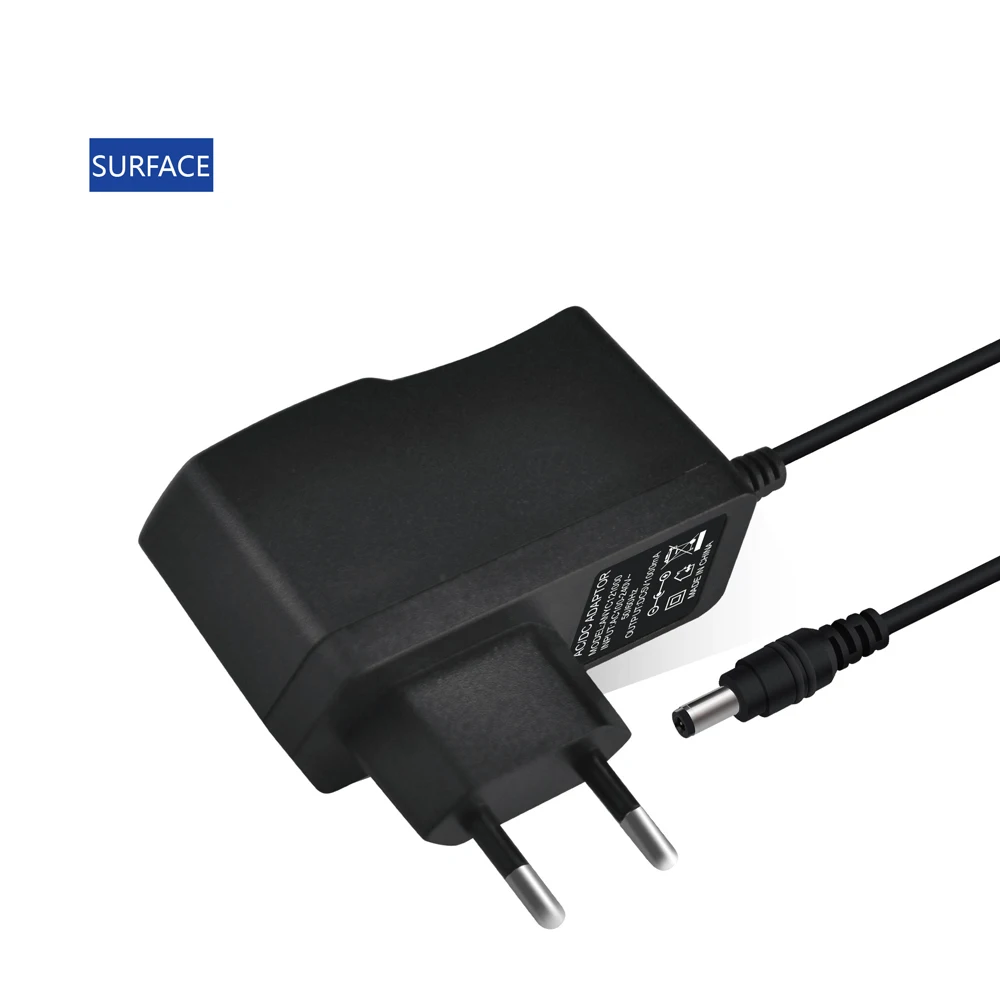 Best качество 5 В 1A адаптер питания V1A AC100-240-V светодиодный 5V1A мощности света DC 5.5*2.5 мм
