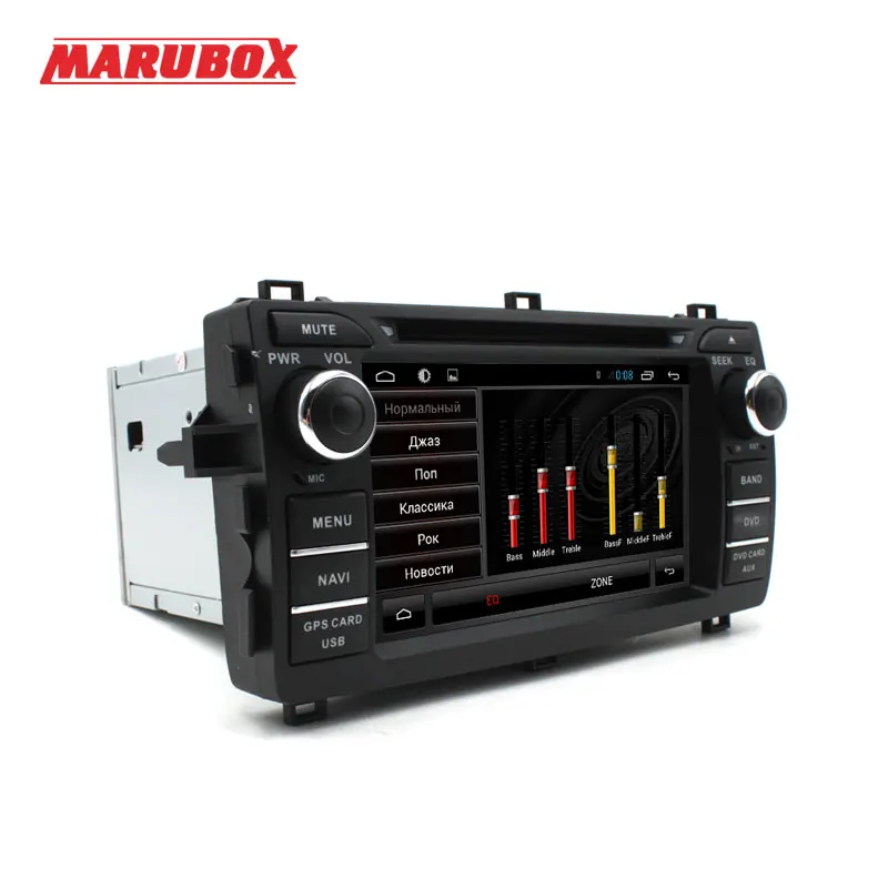 Автомобильный мультимедийный плеер Marubox M7089 Android dvd для Toyota Auris 2012 2015 4 радио GPS DVD Wi Fi