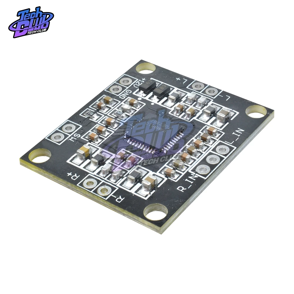 PAM8610 Digital Power Amplifier Board 2X15W Dual Channel Stereo Mini Class D | Инструменты