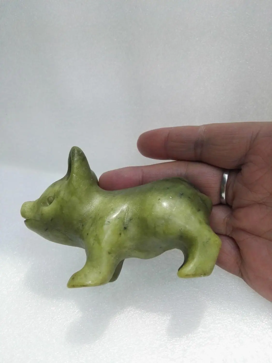 Ручной работы из натурального нефрита свиньи украшения | Дом и сад