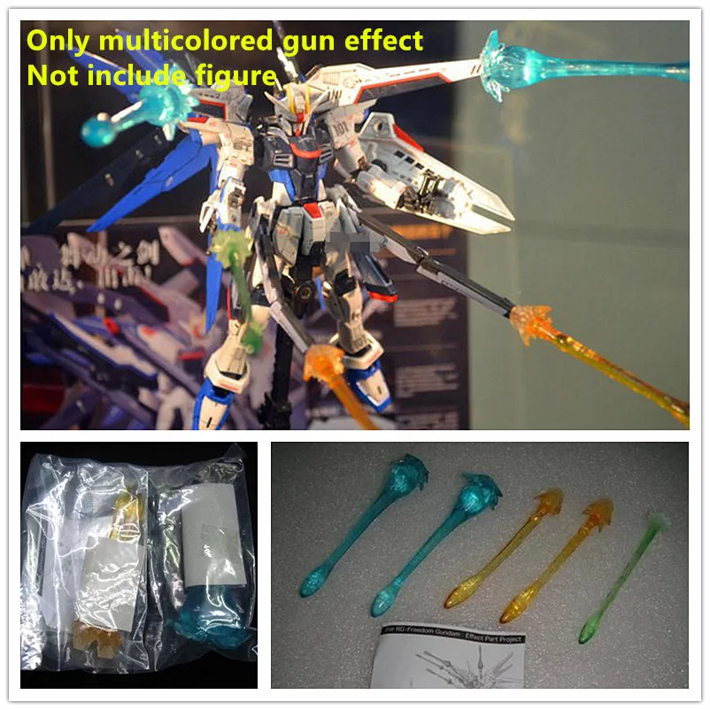 

Fire Dragon Expansion multicolored gun Effect set for 1/144 RG Freedom model DB021*