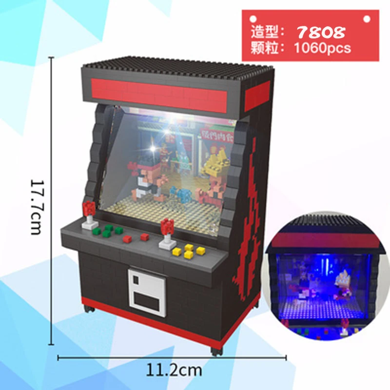 Модель игры истребитель НЛО Ловец строительные блоки игрушки для детей подарок