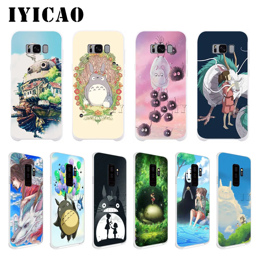 IYICAO Ghibli унесенный в спираль жесткий чехол для Samsung Galaxy J6 J5 J1 J2 J3 J7 2017 2016 2015 Prime US EU