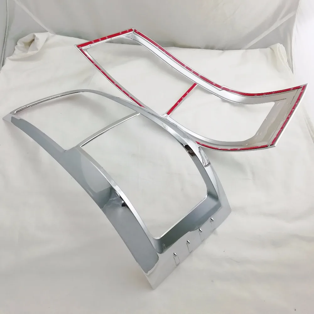 

Chrome Headlight Cover Trim For Toyota Hiace Commuter 2008 2009 2010 2011 Head Lamps Shell Frame Decoration Car Accessories