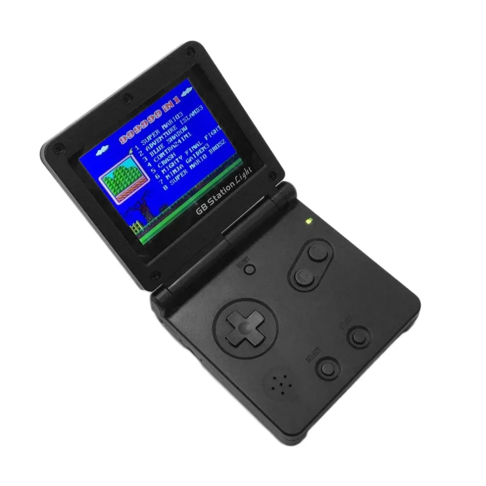 3-дюймовый цветной дисплей SP PVP 8 бит портативная игровая консоль 8 gb Оперативная память Портативный ручной флип видео Игровая приставка Поддержка ТВ