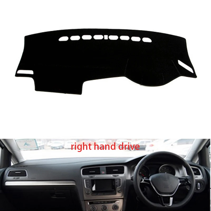 Для Volkswagen golf 7 2014-2019 автомобильный Стайлинг Нескользящие нижние Чехлы Dashmat Dash